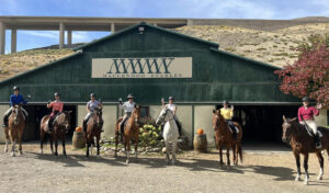 Adult Ride & Wine Camp photo of horses