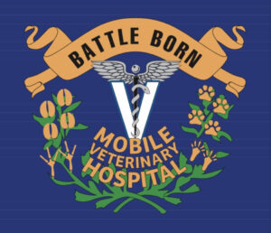 Battle Born Mobile Veterinary Hospital logo