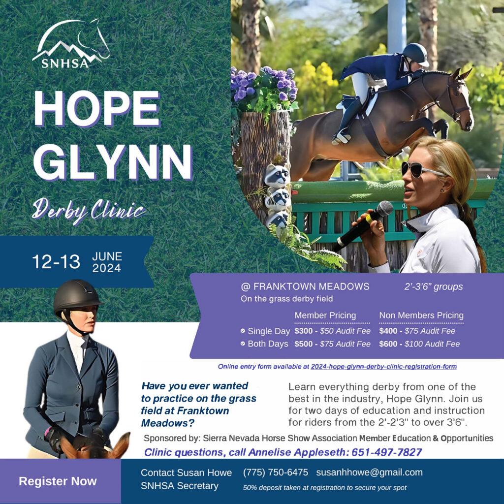 Hope Glynn clinic flyer