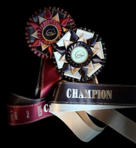 Champion and Reserve Champion ribbon
