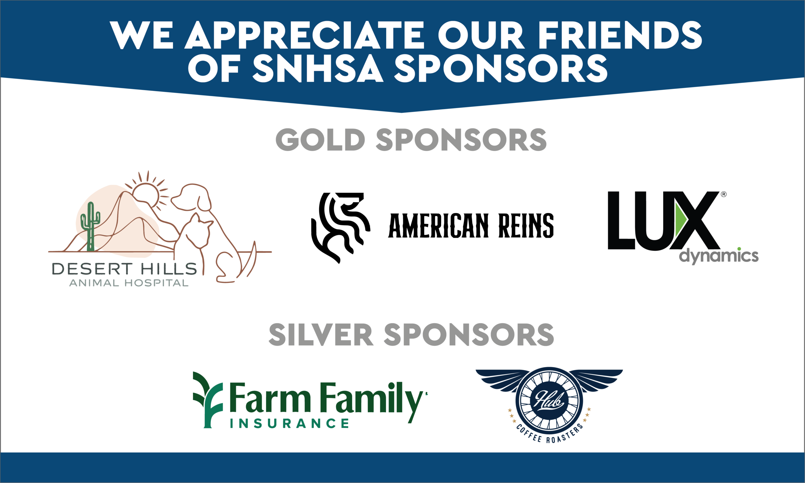 2026 Friends of SNHSA banner